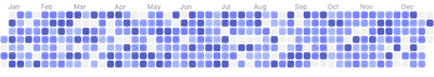 Calendar - rounded-cells
